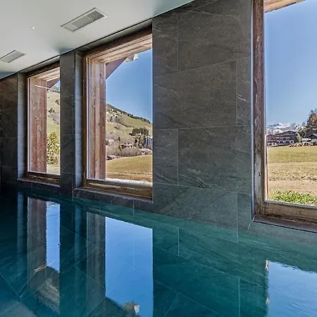 בית נופש Luxury - Fireplace Heated Pool & Sauna
