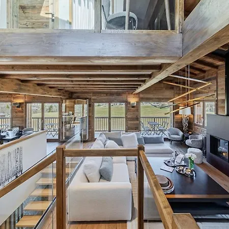 Tatil Evi Luxury - Fireplace Heated Pool & Sauna Megève